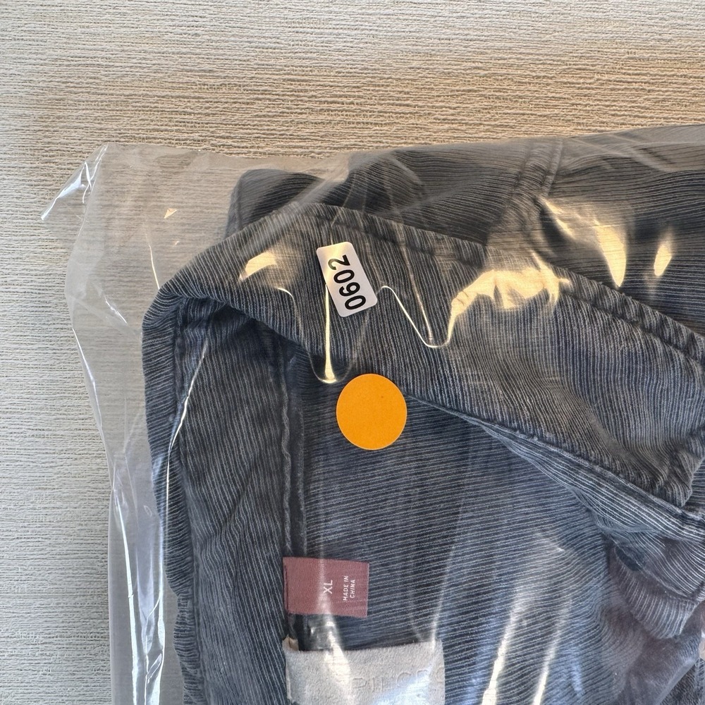 PILCRO ANTHROPOLOGIE The Bo Boyfriend‎ Buttondown Shirt in Gray Size XL - Picture 9 of 9